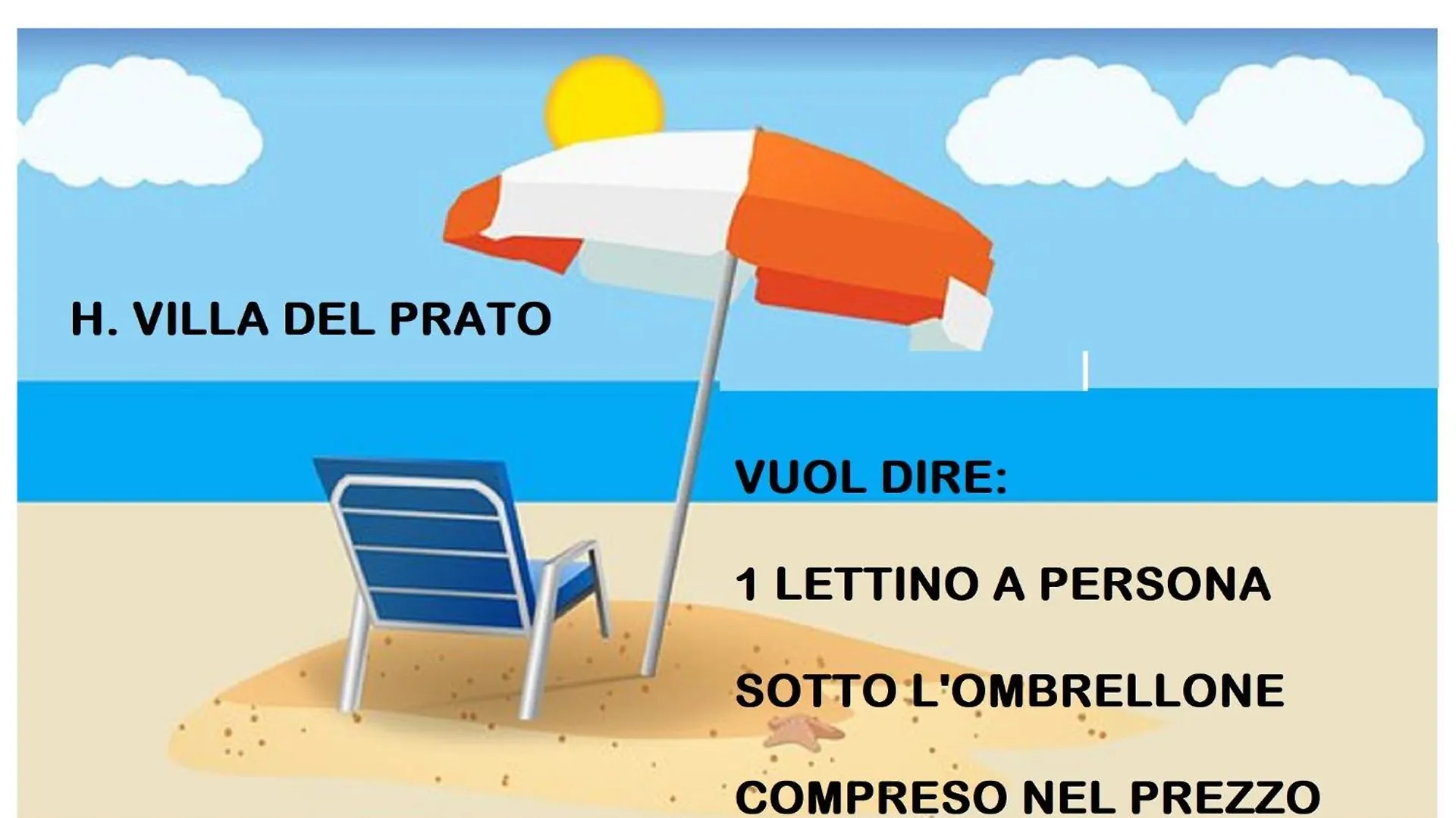 Hotel Villa Del Prato Cucina Romagnola E Possibilita Pacchetto Spiaggia Bellariva Di Rimini 2*,  Italy