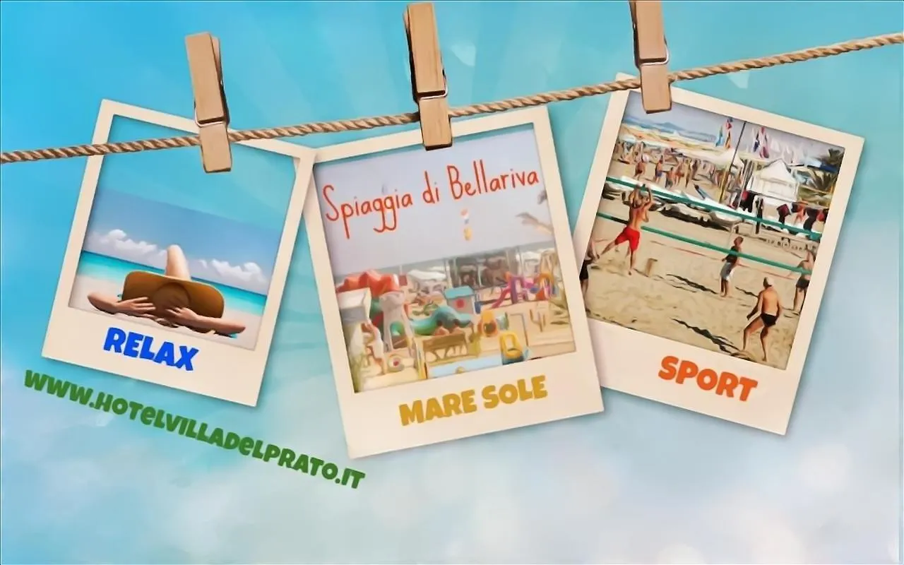Hotel Villa Del Prato Cucina Romagnola E Possibilita Pacchetto Spiaggia Bellariva Di Rimini